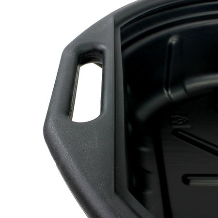 Capri Tools 4.5 Gal. Black Portable Anti-Freeze Oil Drain Pan CP21021